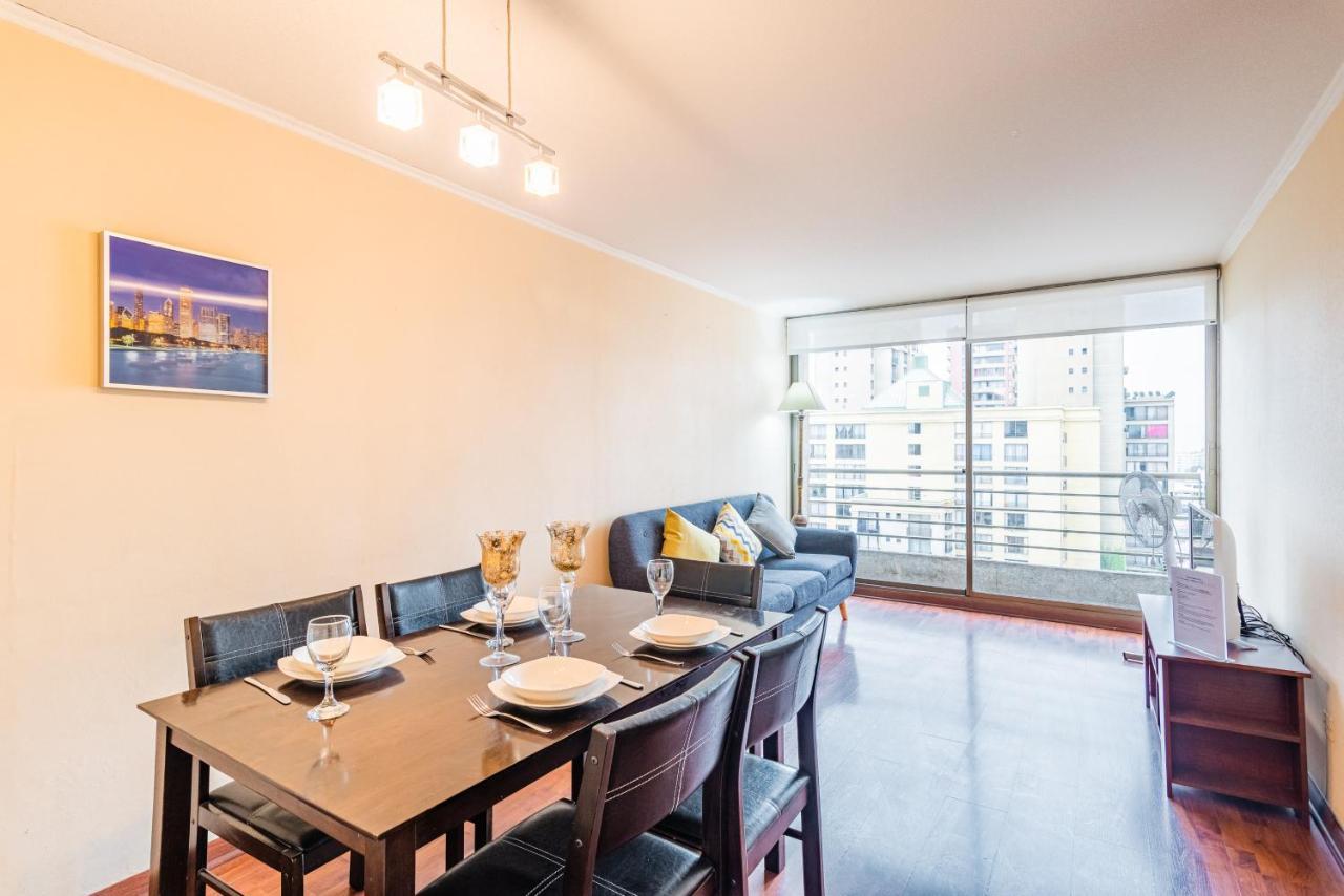Urban Miro - 2Br, Parking, Wifi, Tv, Metro Apartment Santiago Exterior photo